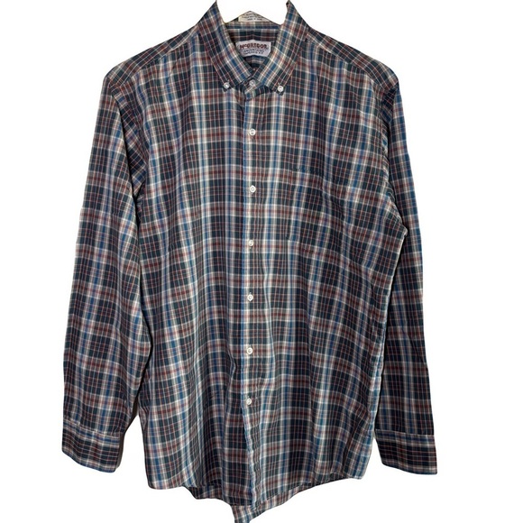 McGregor Other - Vintage McGregor Mens Shirt XL Button Down Plaid Single Needle Tailoring Western